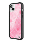 Wildflower iPhone case 14 Sandy Liang Starry Plaid Pink Collab Cute