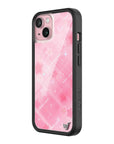 Wildflower iPhone case 15 Sandy Liang Starry Plaid Pink Collab Cute