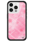 Wildflower iPhone case 15 Pro Sandy Liang Starry Plaid Pink Collab Cute