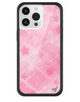 Wildflower iPhone case 15 Pro Max Sandy Liang Starry Plaid Pink Collab Cute