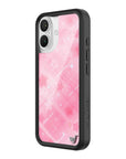 Wildflower iPhone case 16 Sandy Liang Starry Plaid Pink Collab Cute