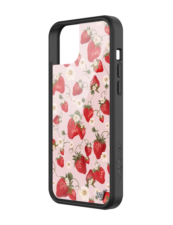 Wildflower Strawberry Fields iPhone 15 Plus Case