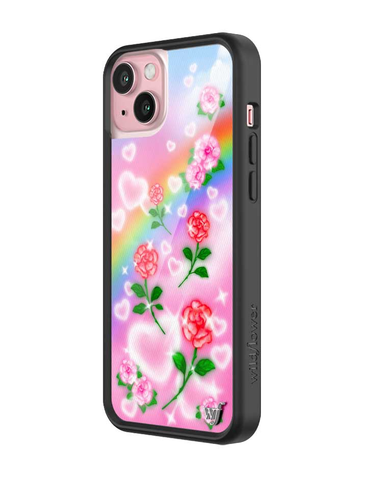 Wildflower Heavenly Roses iPhone 15 Plus Case