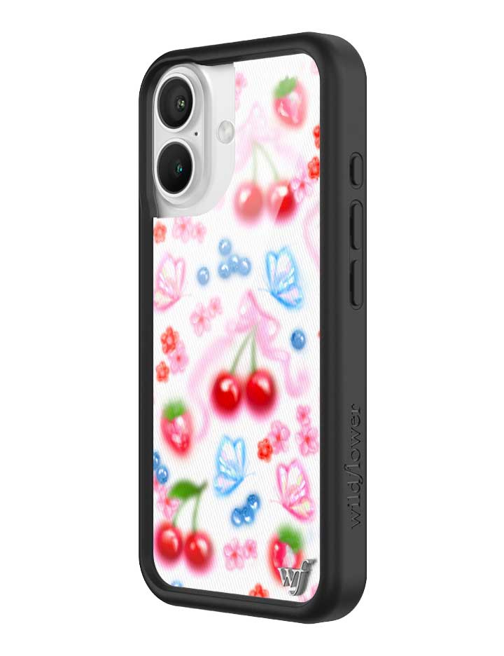 Wildflower Sweet Cherries iPhone 16 Case