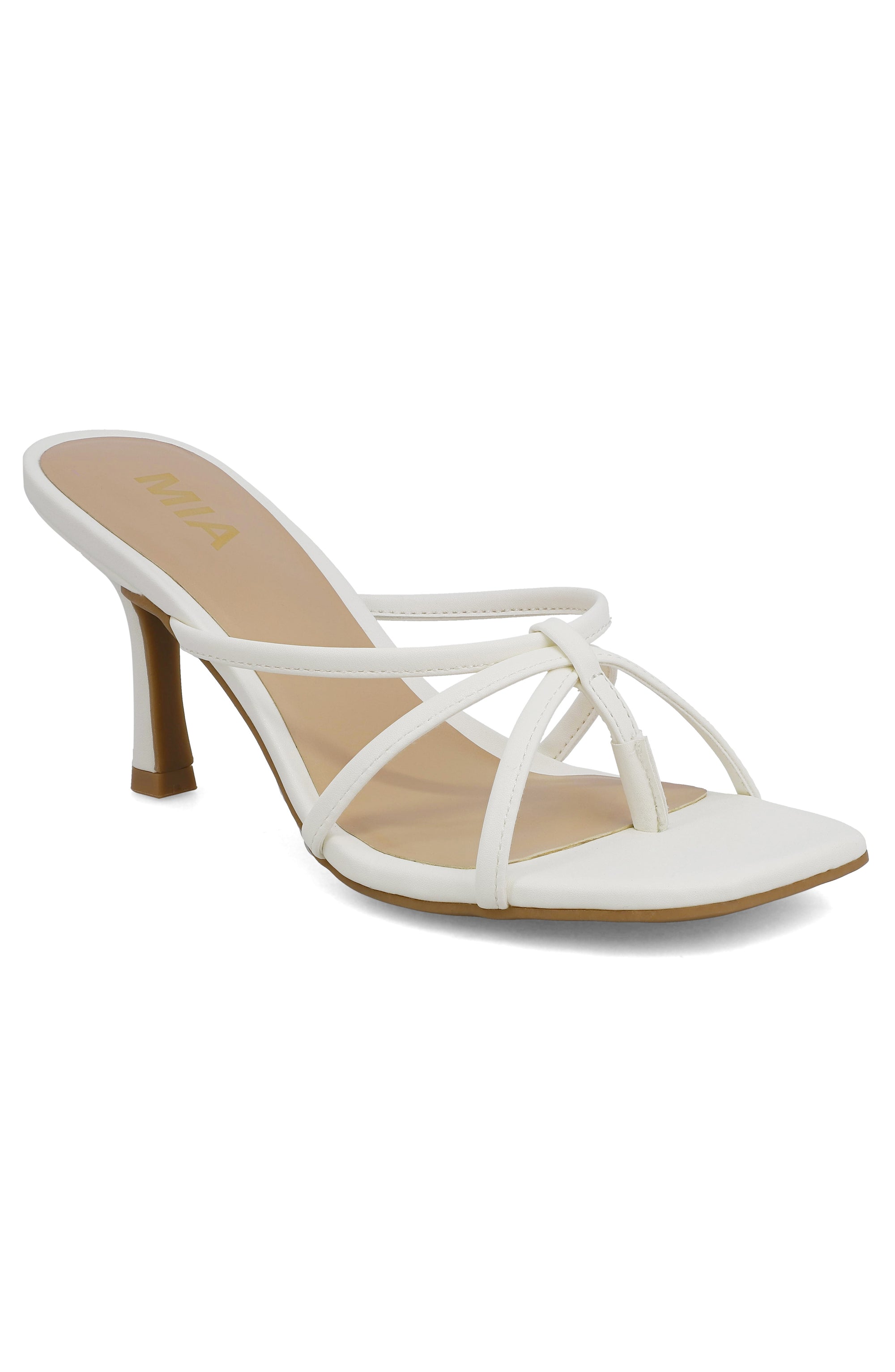 MIA - Sybel Heels - White -