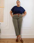 Loup - James Straight-Leg Work Pant - Sage -