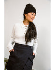 Loup - Black Gina Skirt -