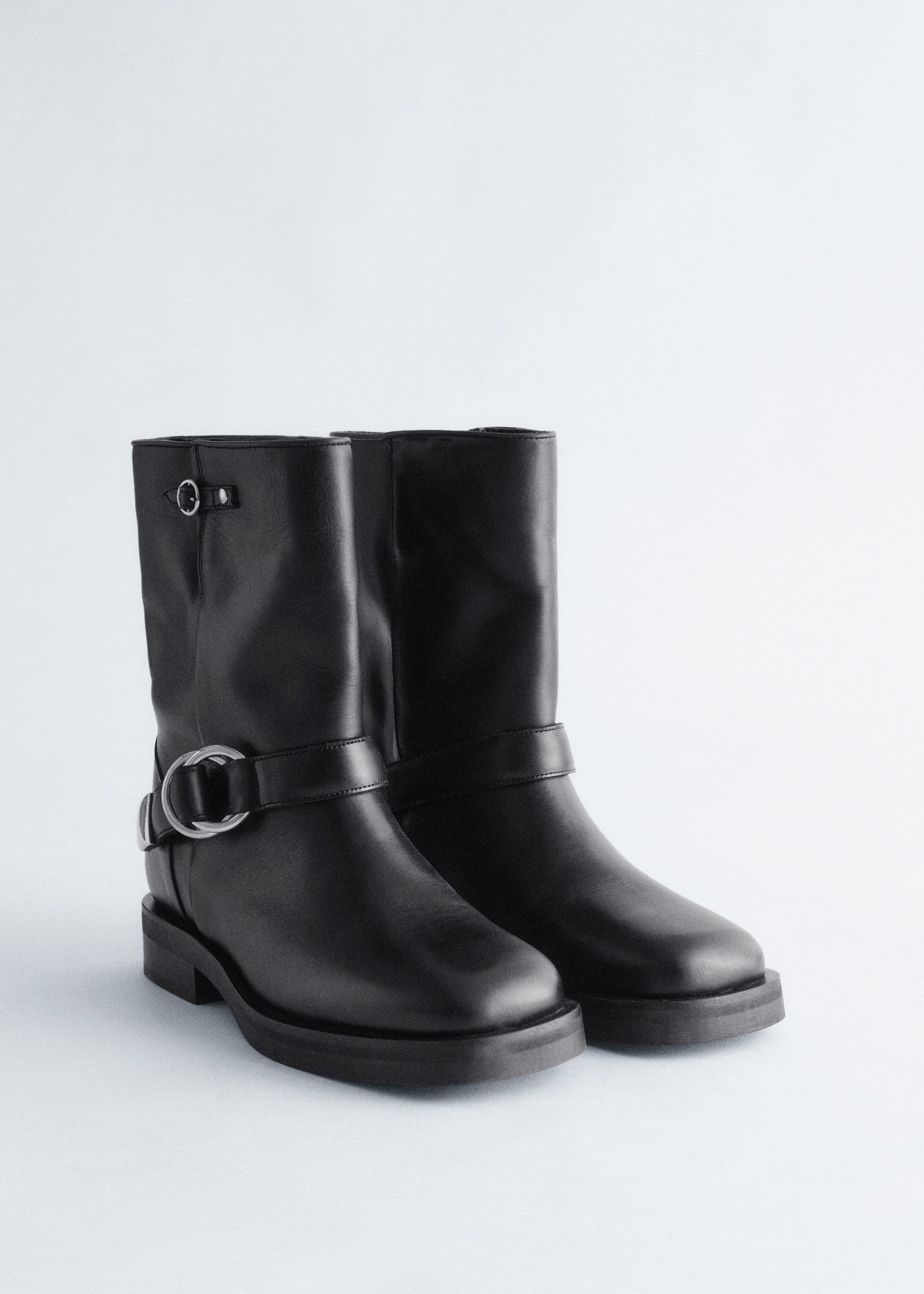 & Other Stories - Sasha Biker Boot - Black -