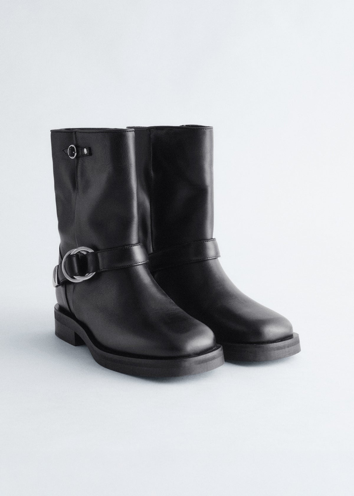 & Other Stories - Sasha Biker Boot - Black -