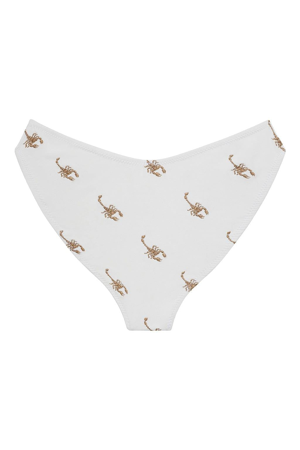 Montce - Scorpion Added Coverage Lulu (Zig-Zag Stitch) Bikini Bottom -