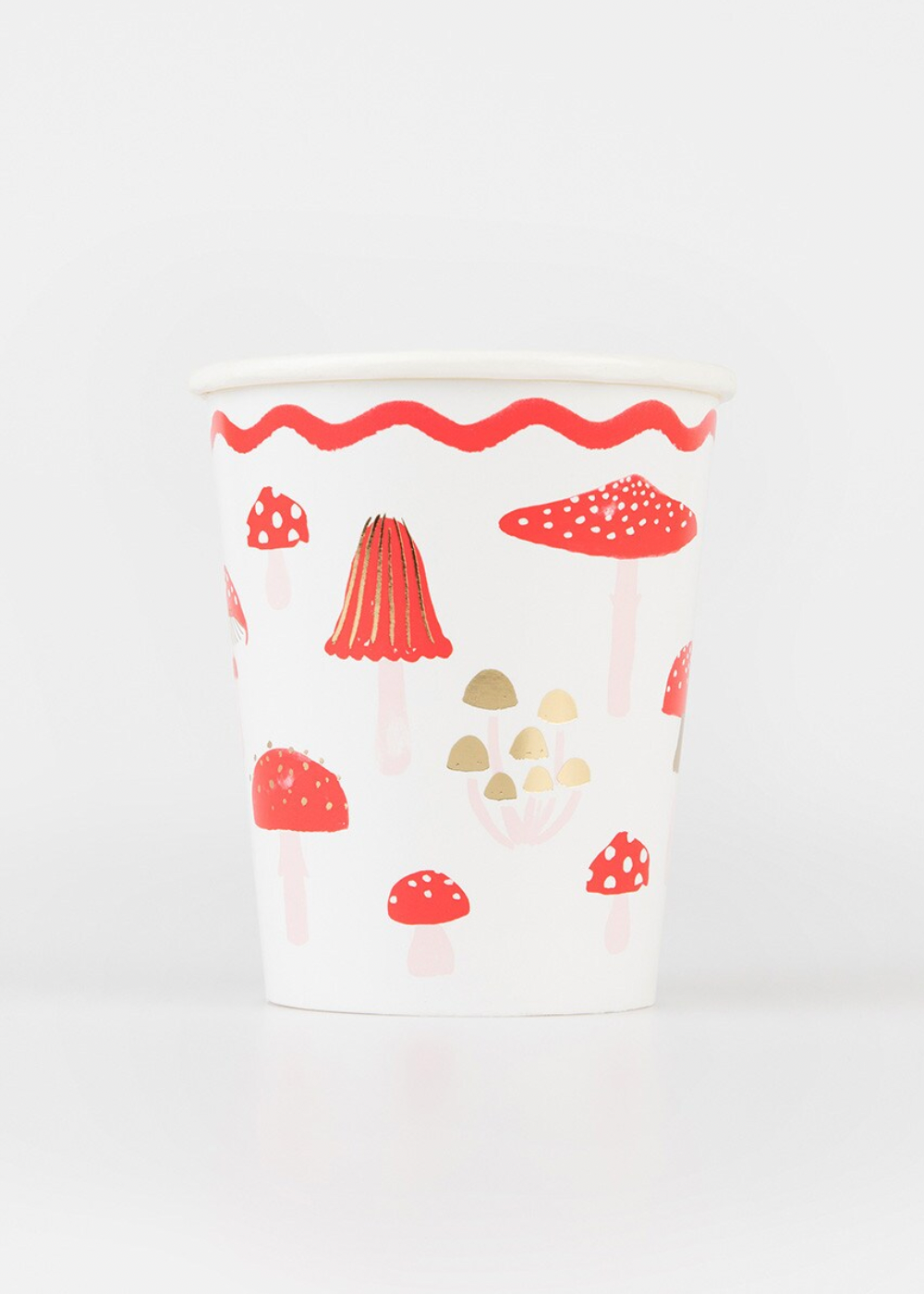 Merry Mushroom Cups, Pack of 8