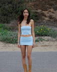 Campbell & Kramer - Rowena Skirt - Powder Blue -