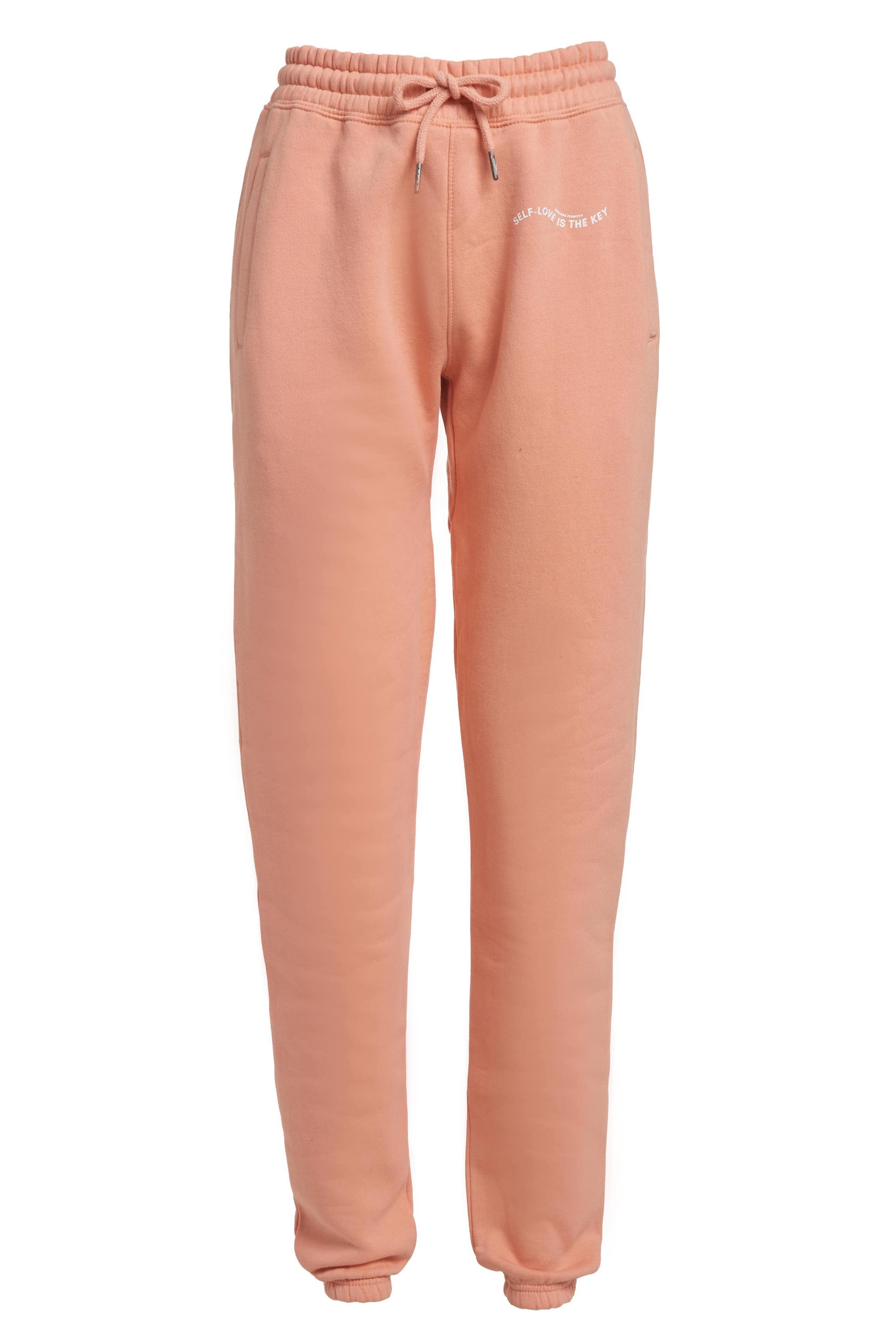 Gergana Ivanova - Organic Cotton Joggers - Salmon -