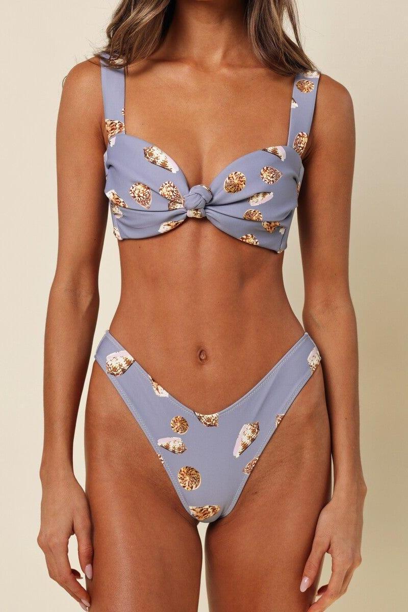 Montce - Shell Lulu (Zig-Zag Stitch) Bikini Bottom -