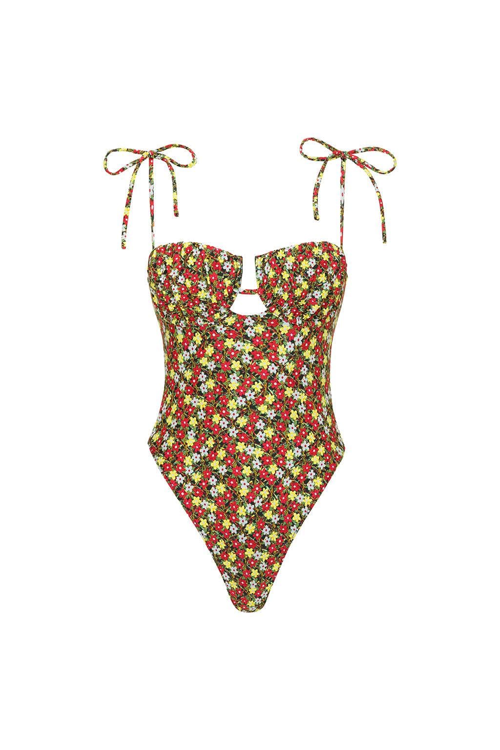 Montce - Sienna Floral Petal One-Piece -
