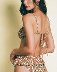Montce - Sienna Floral Devin Rosa Bikini Top -
