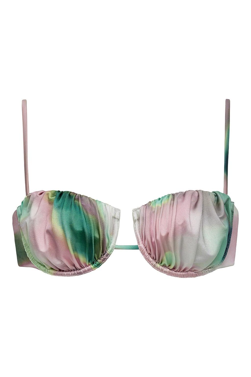Montce - Silk Dye Petal Bikini Top -