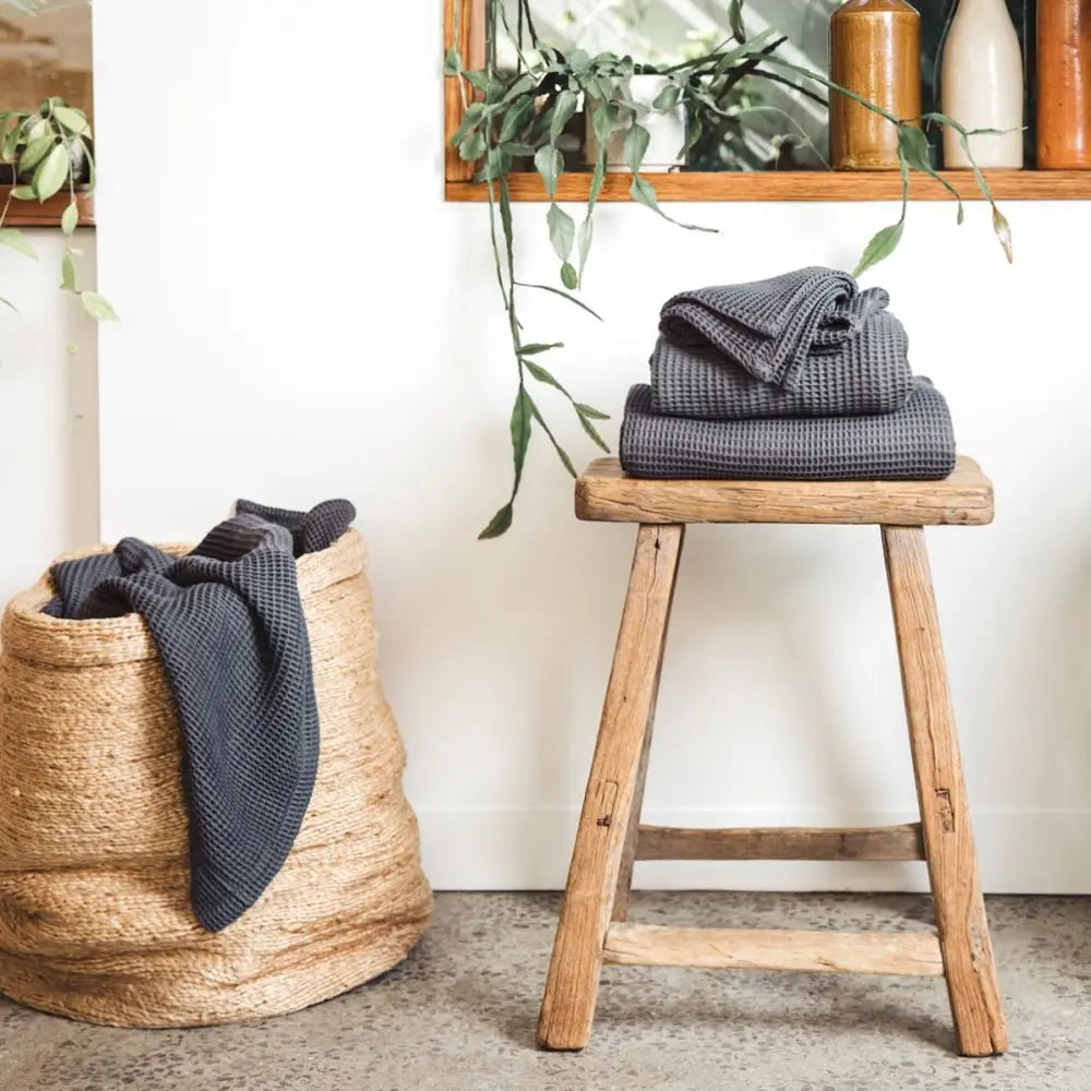 ettitude - Bamboo Waffle Towel Set -