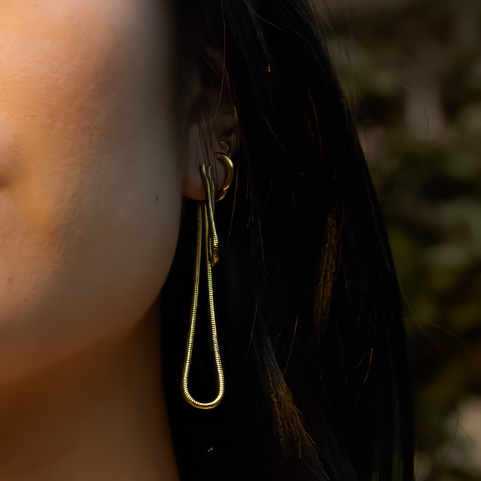 Peter + June - SlipKnot Earrings - Gold -