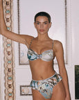 Montce - St. Barths Floral Tamarindo Ruffle Bikini Bottom -