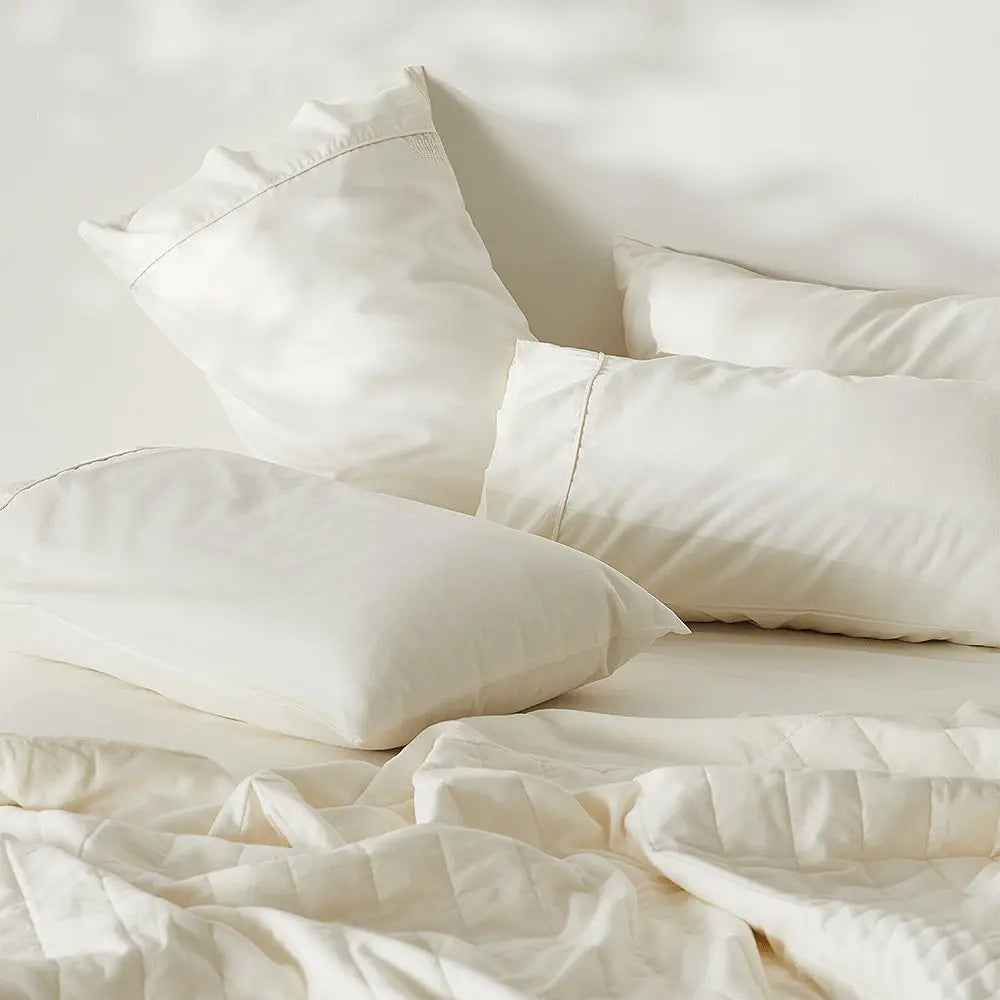 ettitude - Linen+ Bamboo Pillowcase Set -