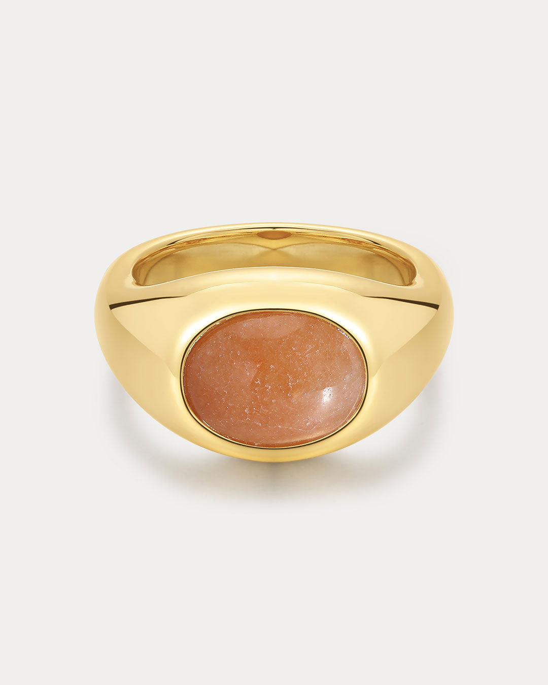 Luv Aj - Sunset Stone Signet Ring -