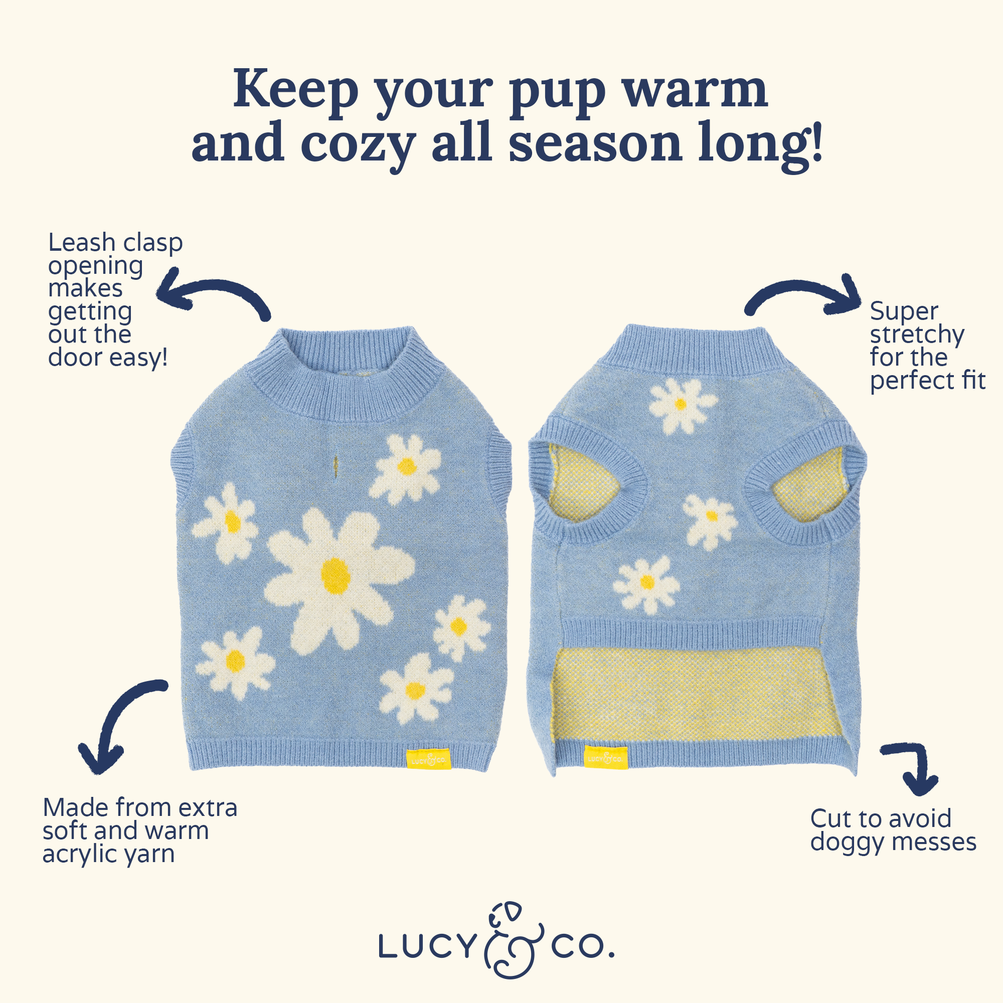 Lucy & Co. - Simply Spendid Sweater -