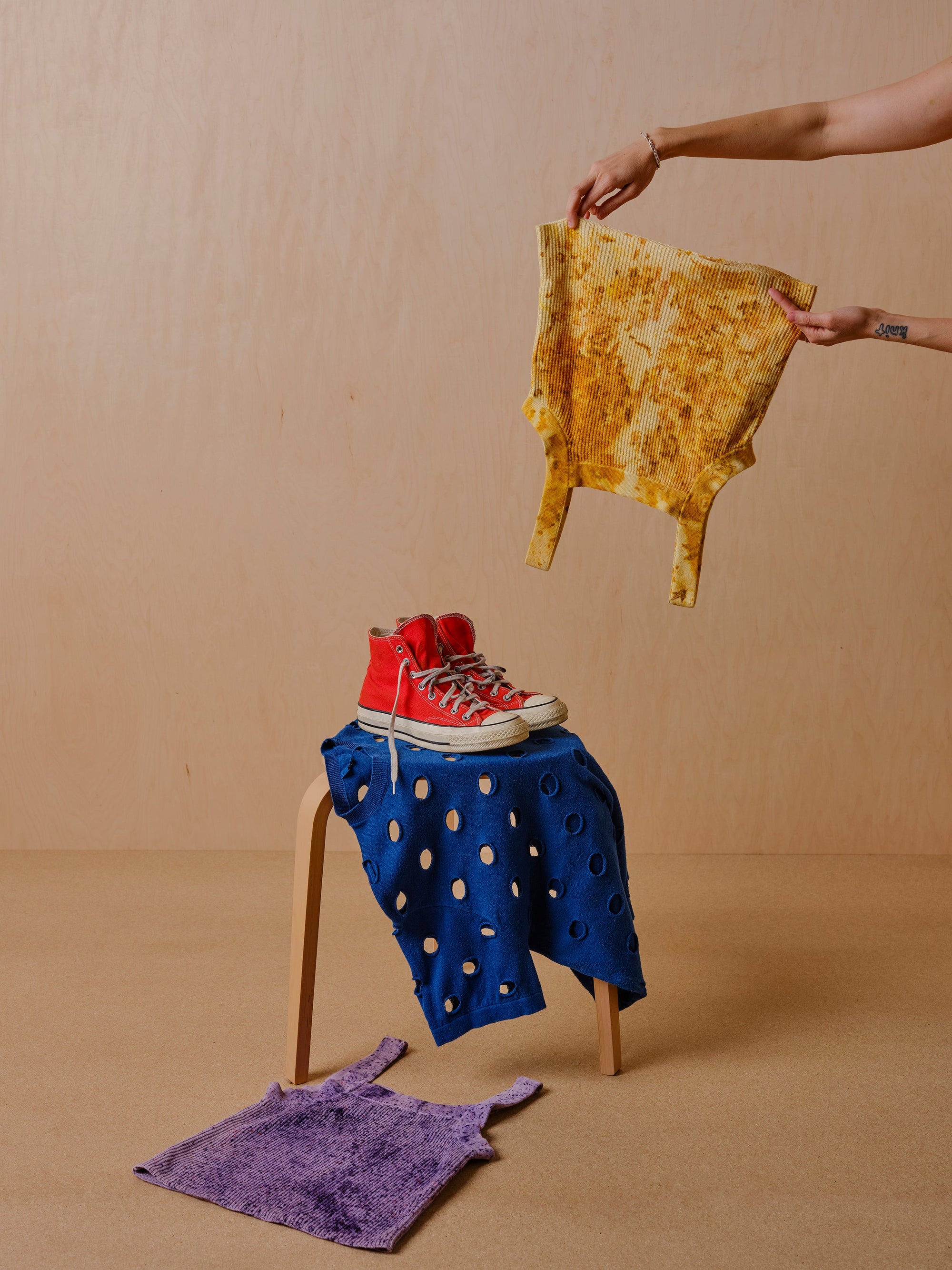 DEGEN - Block Tank - Pomegranate, Marigold, + Onion -