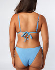 Serei Swim - Tina Top - Textured Blue -