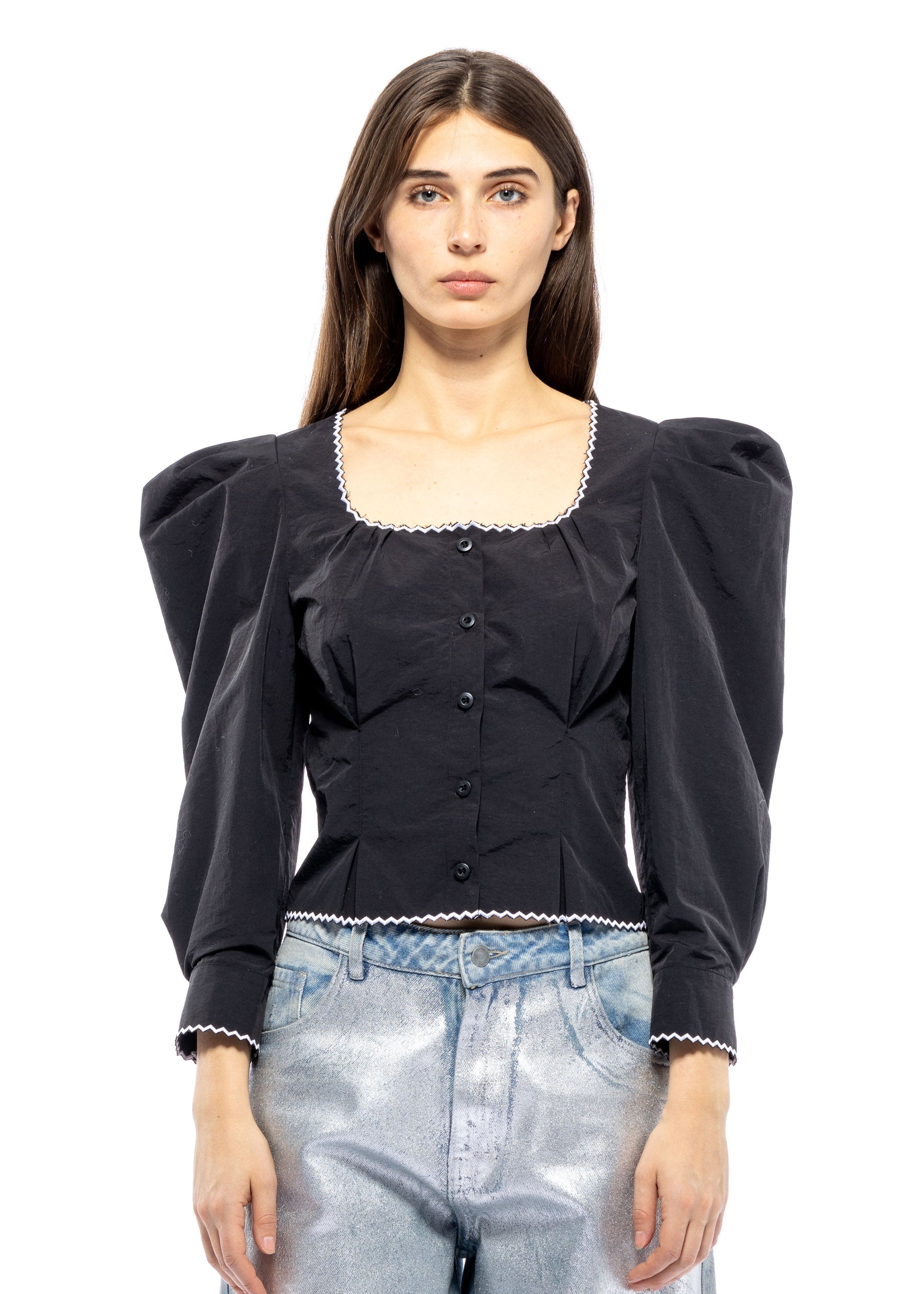 Toit Volant - Mabel Top - Black - XS