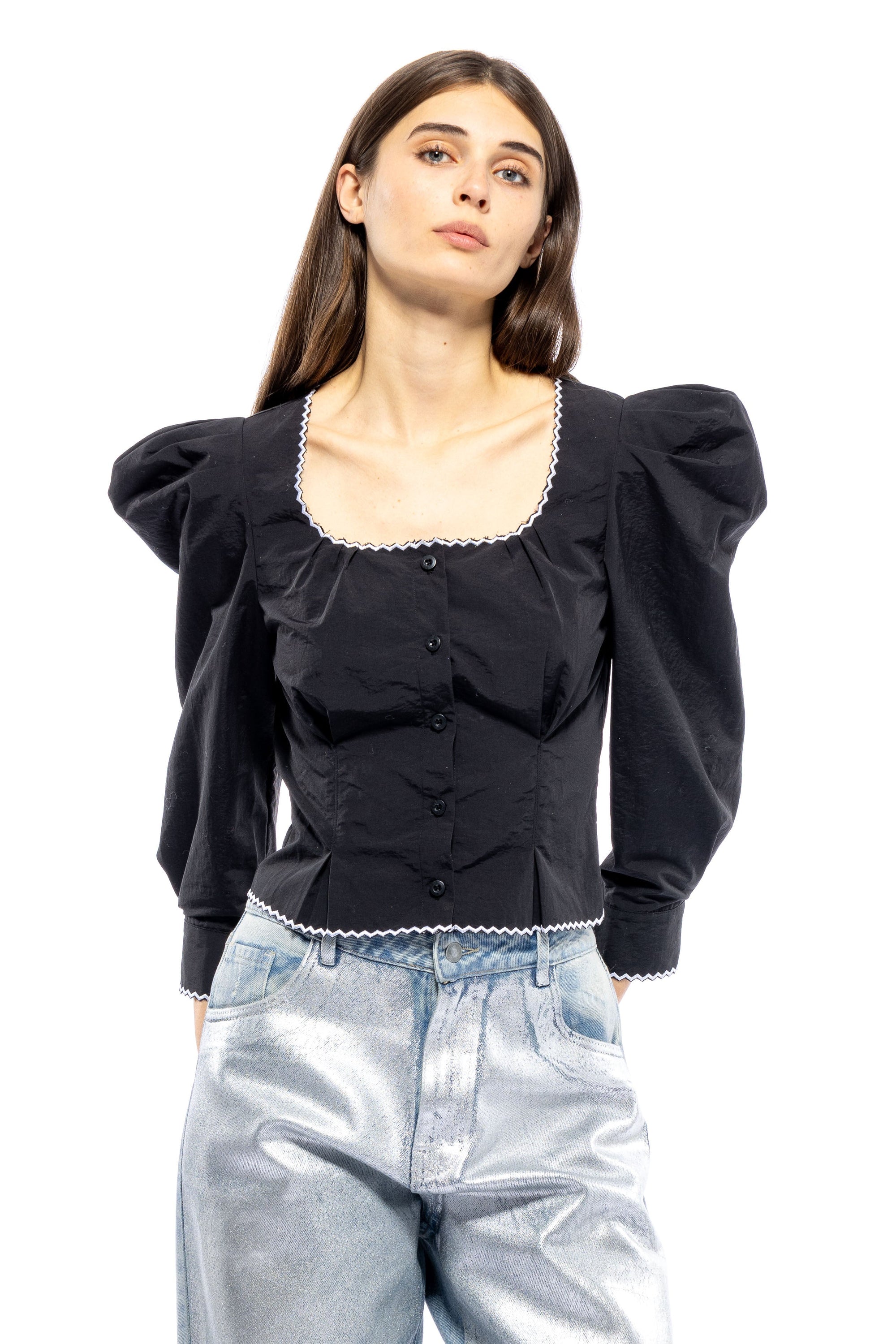 Toit Volant - Mabel Top - Black -