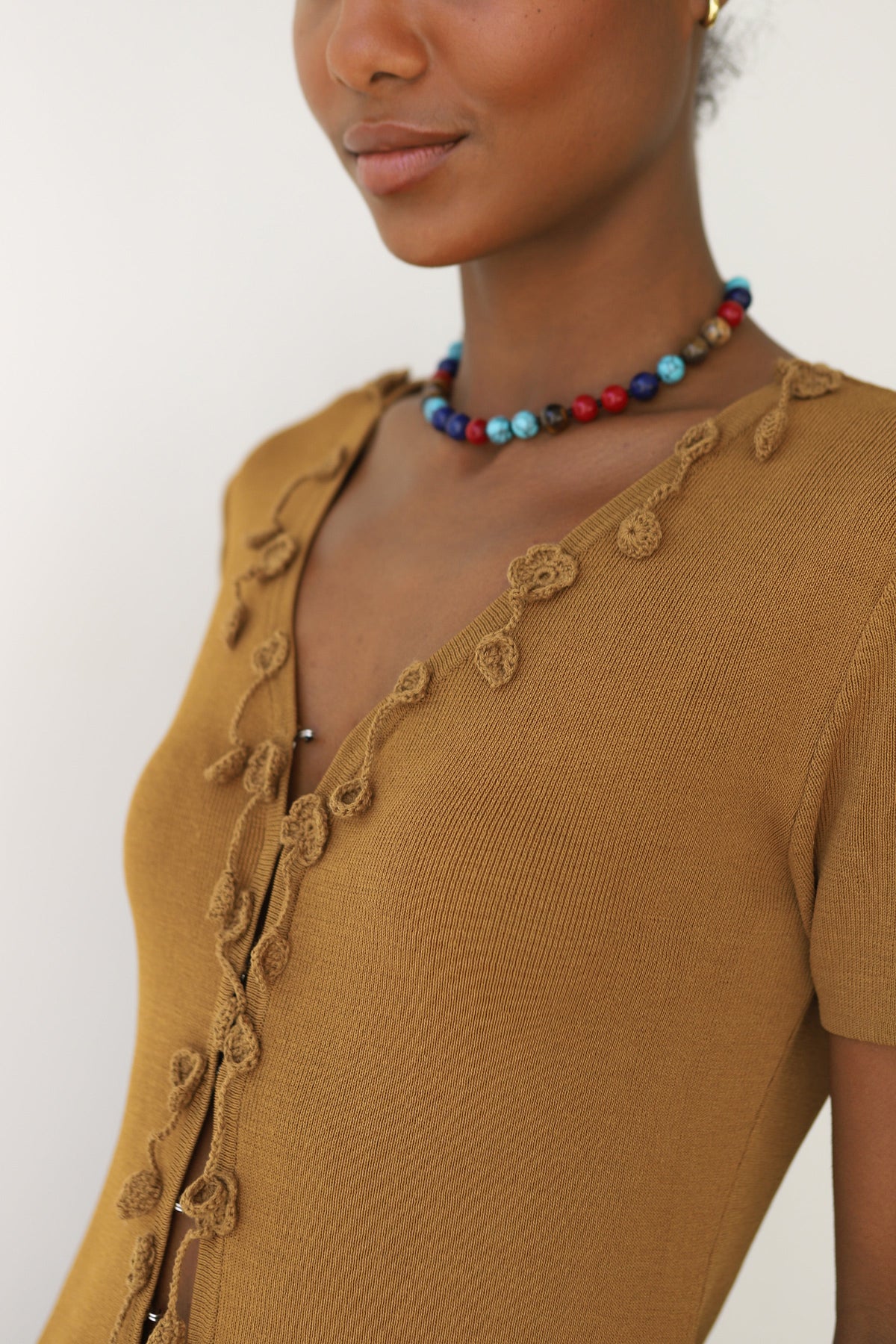Tula Knit Cardi - Bronze