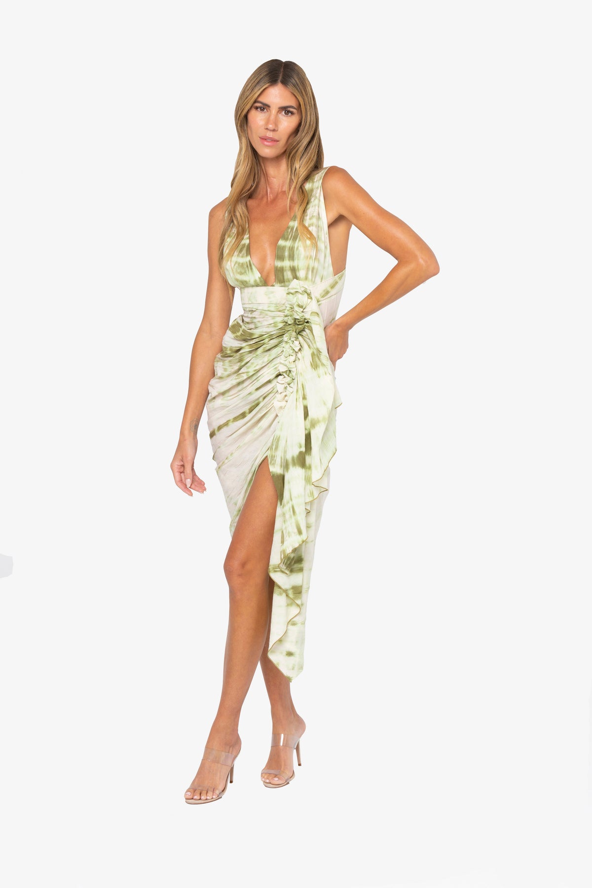 JBQ - Tulum Dress - Pistachio -