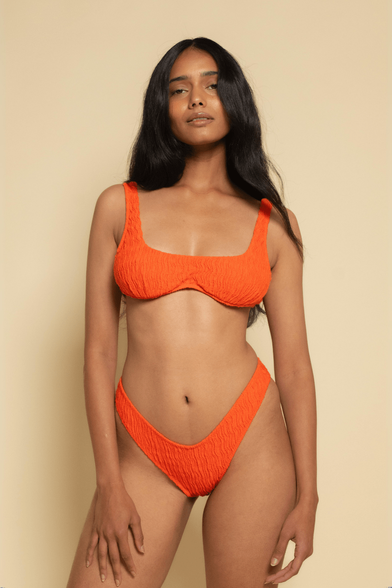 Montce - Tangerine Kaia Bikini Top -