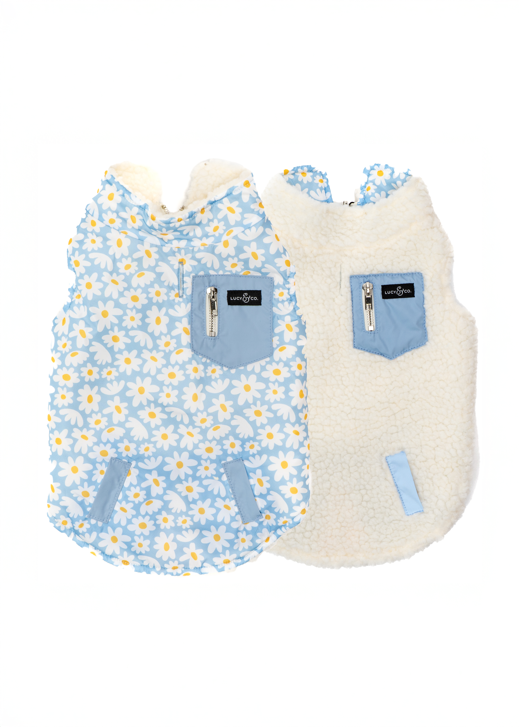 Lucy & Co. - Reversible Teddy Vest - Simply Splendid -