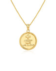 Luv Aj - The 'I Love Jewelry' Coin Necklace - Gold