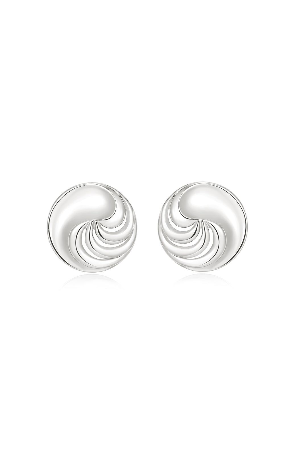 Luv Aj - The Leila Studs - Silver