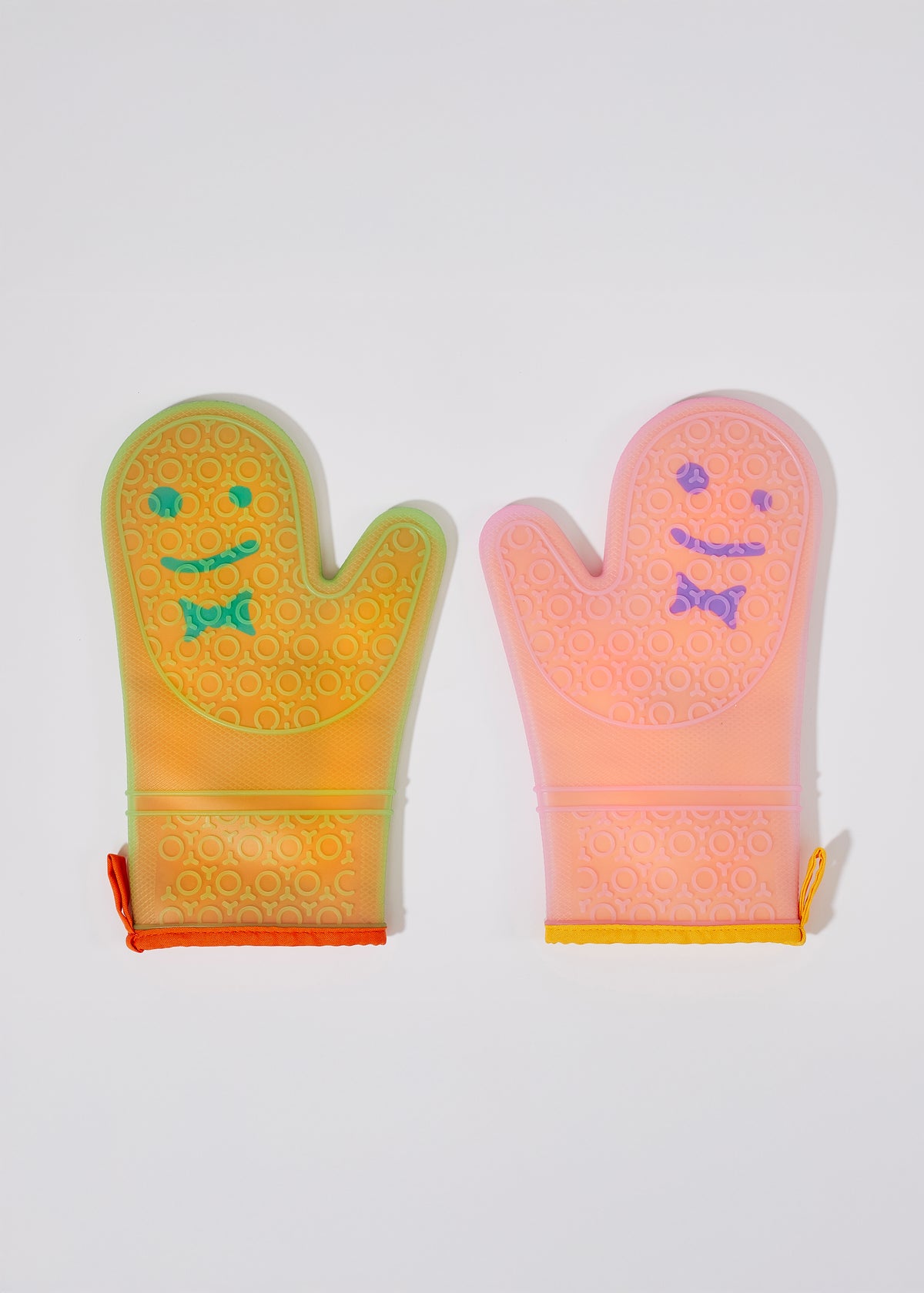 Staff - The Oven Mitts - Multicolor Pair -