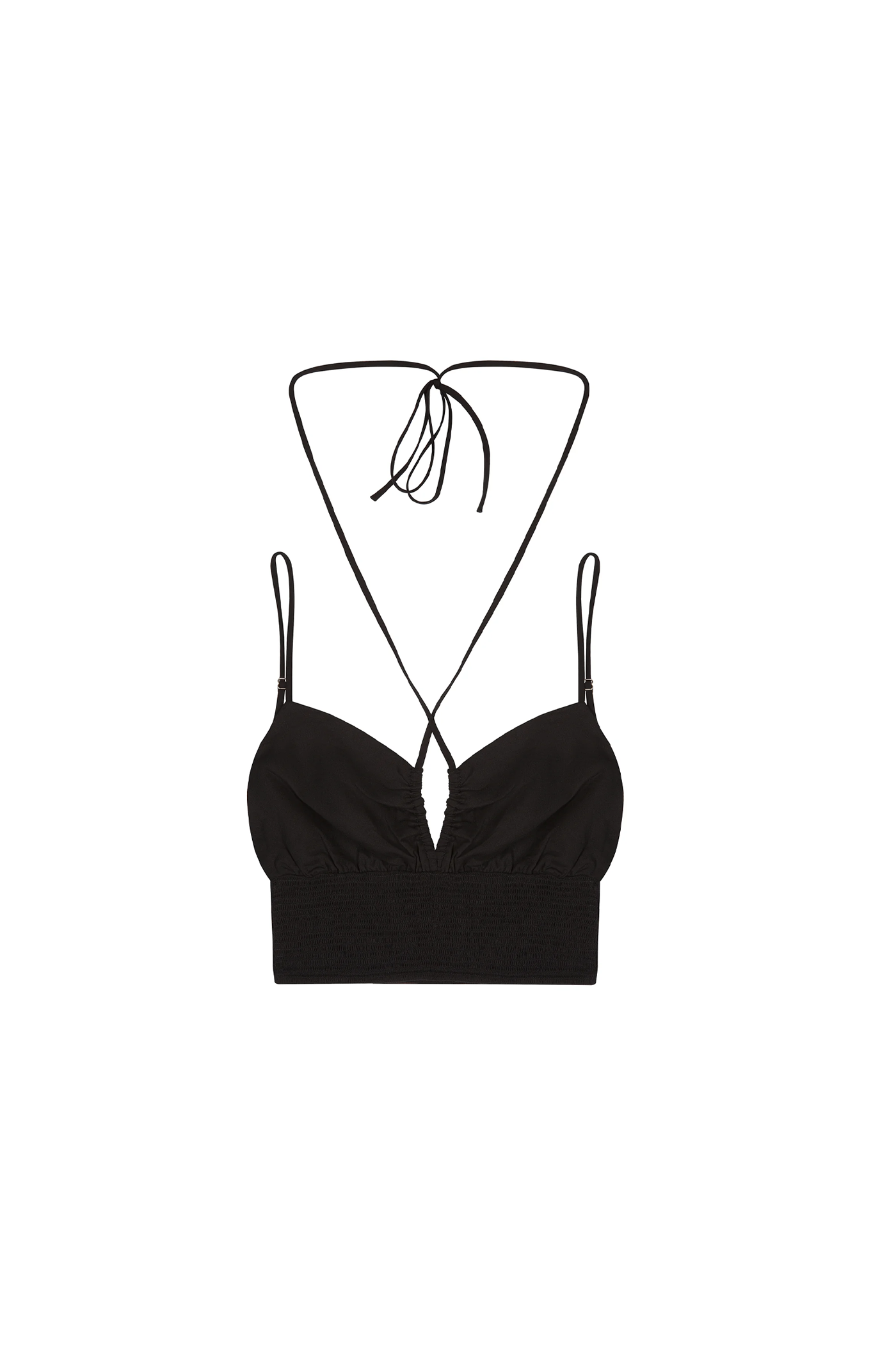 WRAY - Tie Croplette - Black -