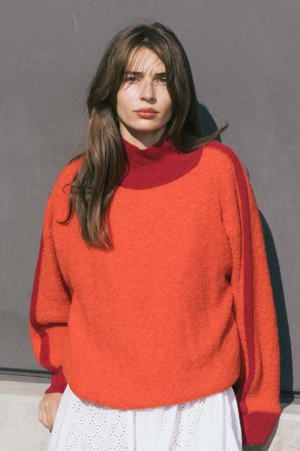 Toit Volant - Amana Sweater - Red -