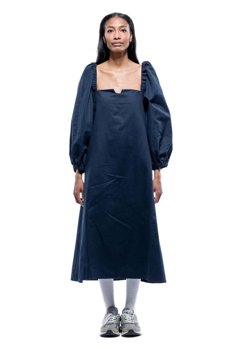 Toit Volant - Julianna Dress - Navy -