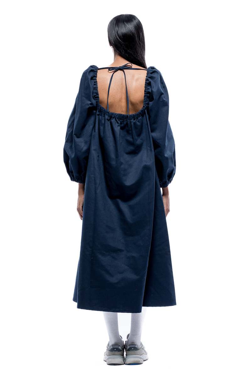 Toit Volant - Julianna Dress - Navy -