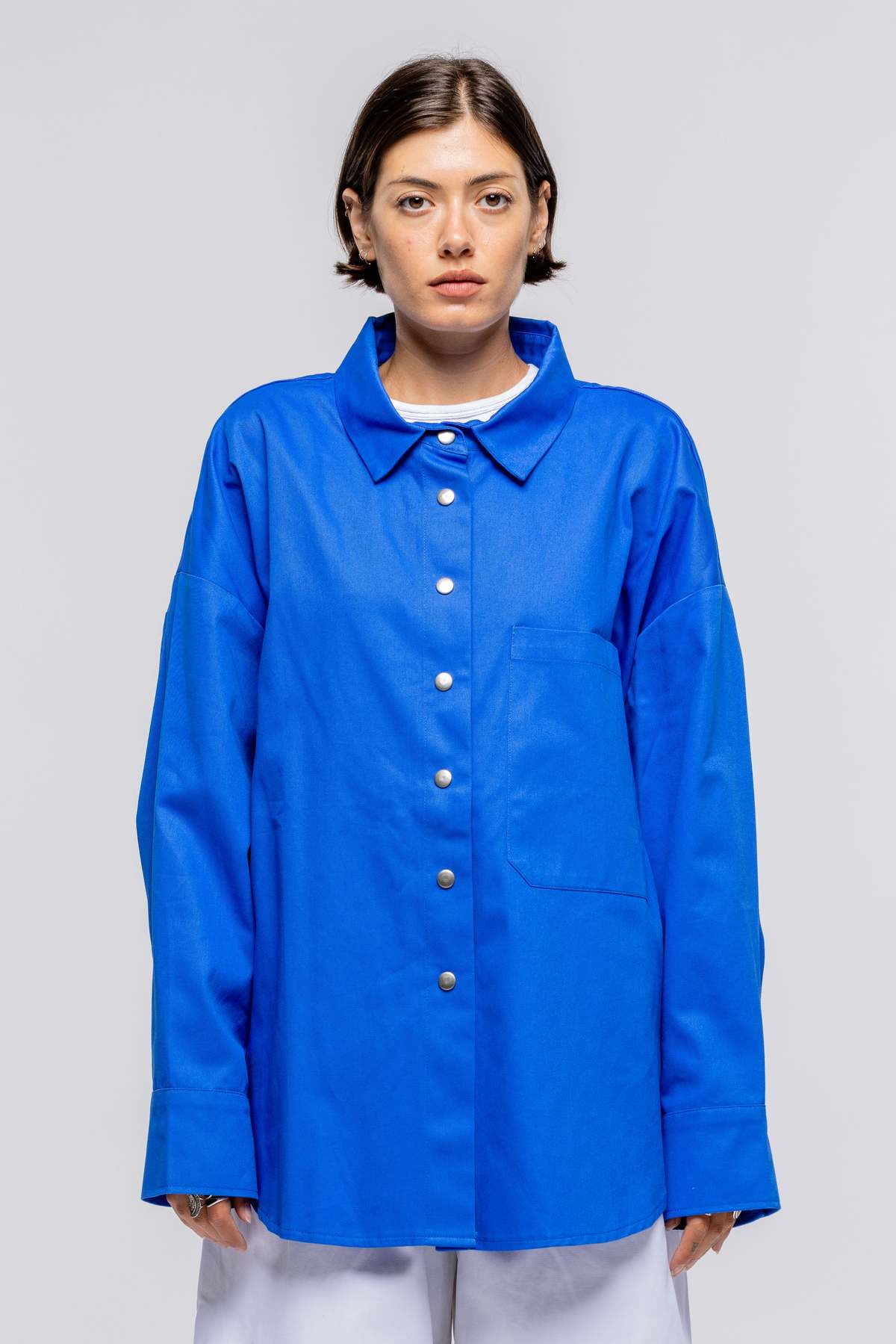 Toit Volant - Martin Shirt Jacket - Marine Blue -