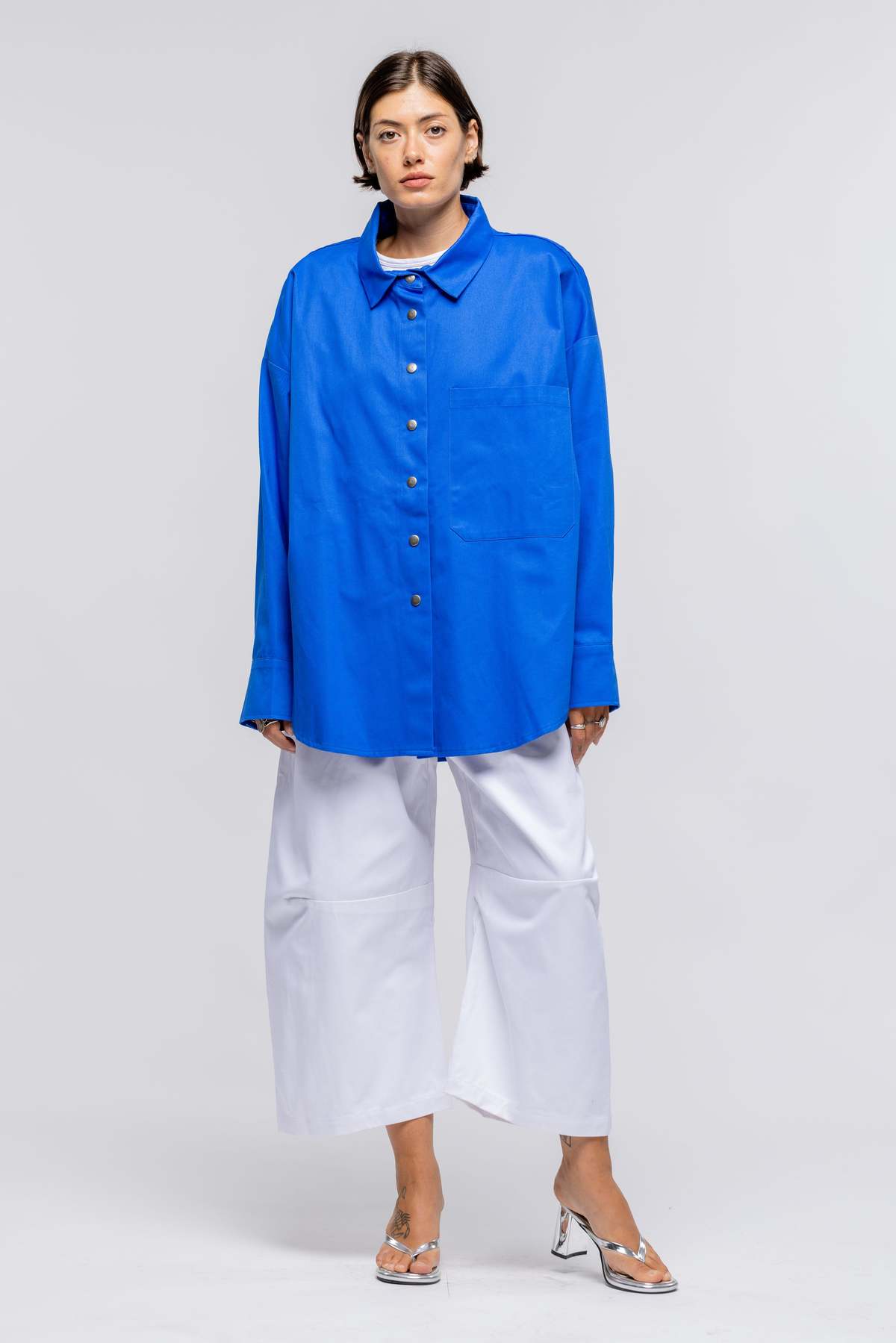 Toit Volant - Martin Shirt Jacket - Marine Blue -