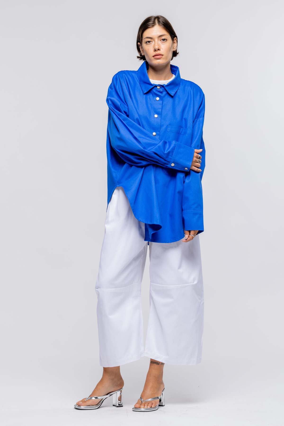 Toit Volant - Martin Shirt Jacket - Marine Blue -