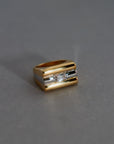 Luv Aj - Tricolore Ring- Clear -