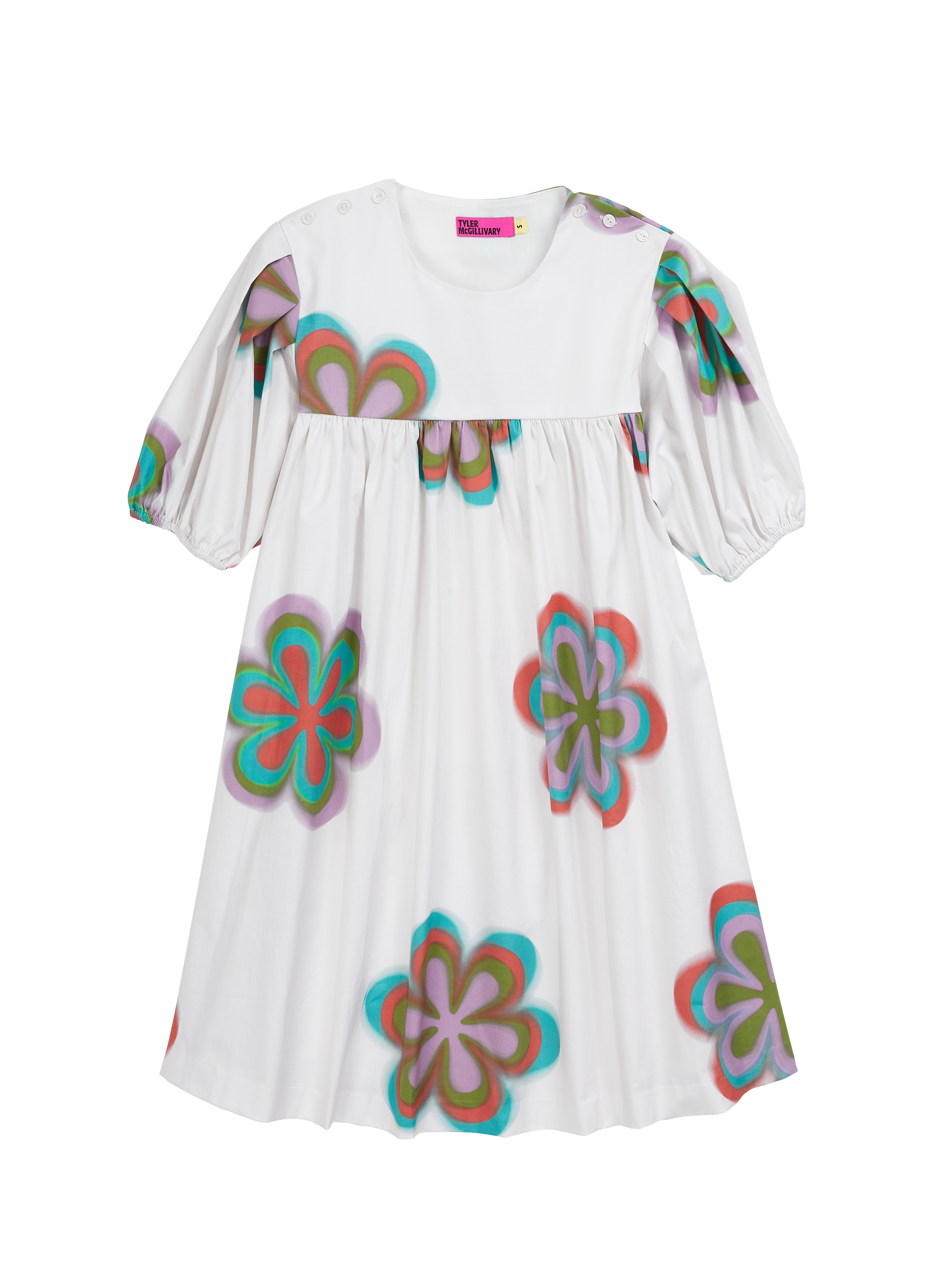 Tyler McGillivary - Trixie Dress - Hazy Flowers -