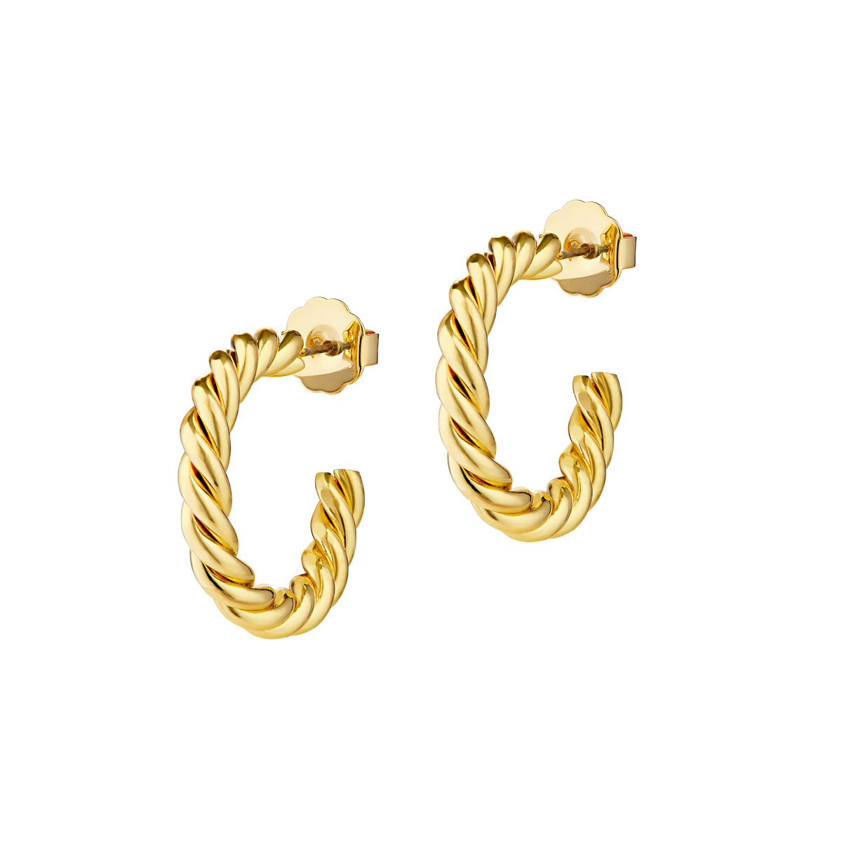 Celeste Starre - Twisted Love Earrings - Gold -