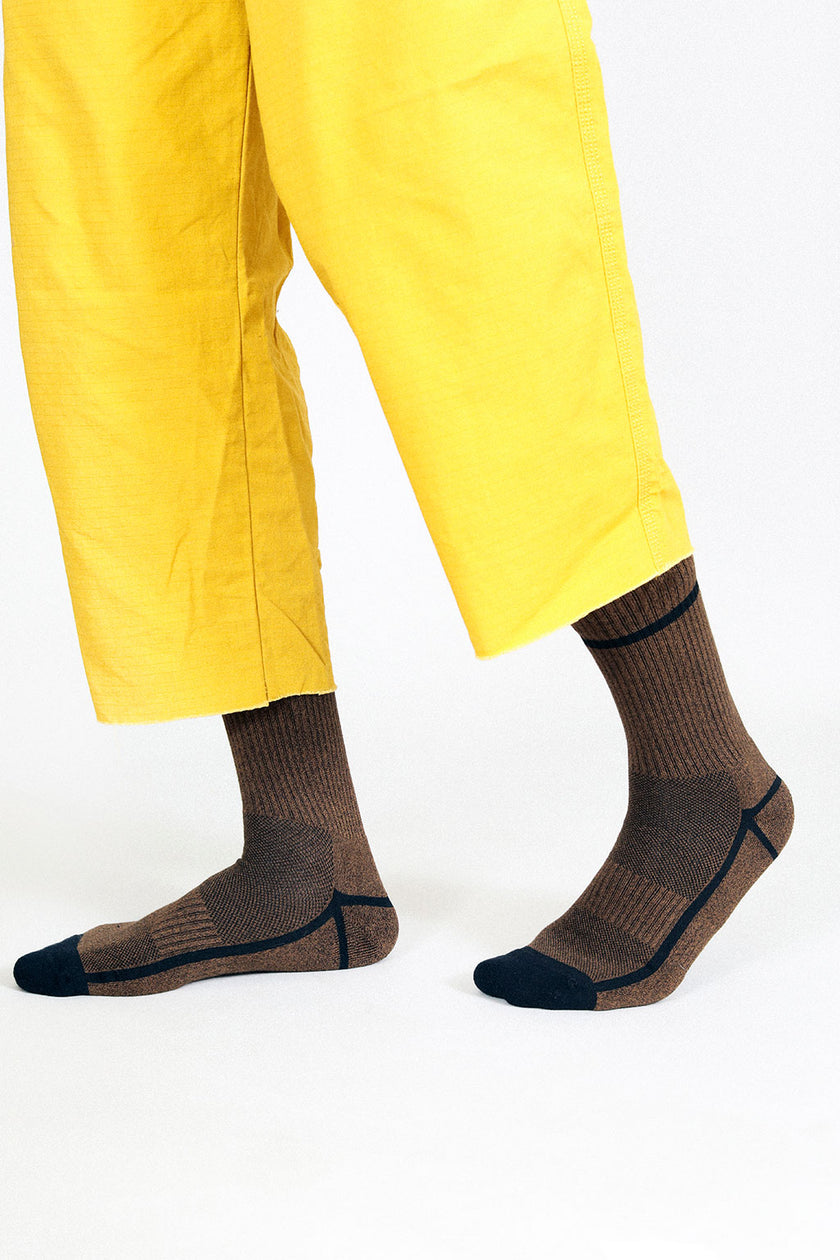 Tailored Union - James Men's Sock - Brown -