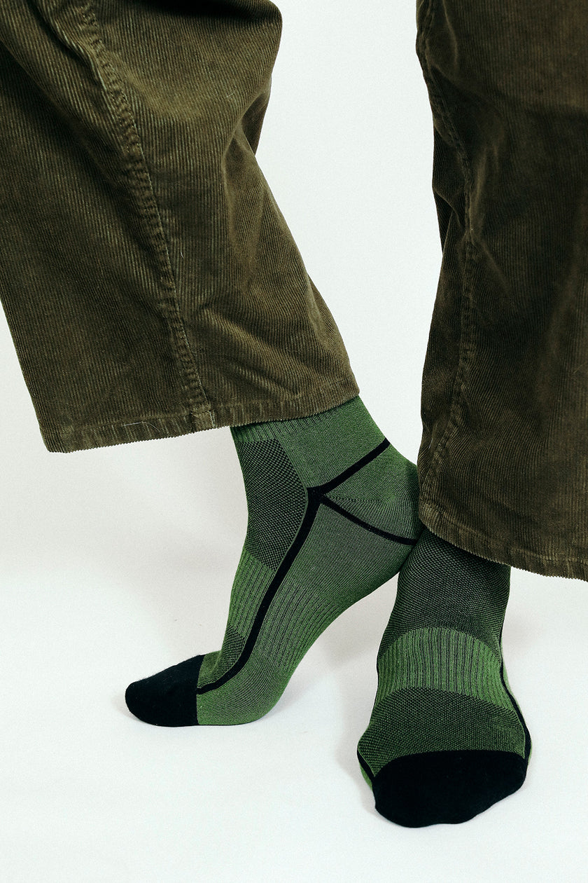 Tailored Union - James Men's Sock - Moss -